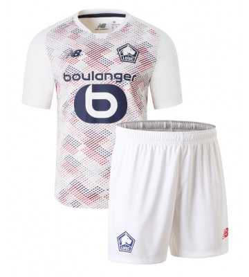 Lacne Dětský Futbalové dres Lille OSC 2024-25 Krátky Rukáv - Preč (+ trenírky)